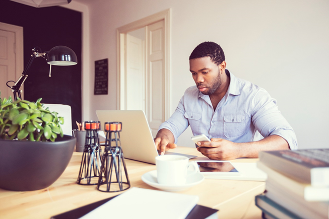 Man Working from Home man-working-from-home